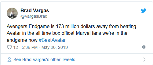 Các fan Marvel, chúng ta đang trong cuộc chiến cuối cùng để đánh bại Avatar.