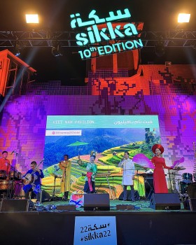 Việt Nam giới thiệu âm nhạc dân tộc truyền thống tại lễ hội nghệ thuật Trung Đông