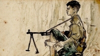 Chiêm ngưỡng những bức ký họa về Nam Bộ kháng chiến