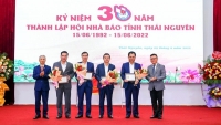 Chặng đường 30 năm đầy tự hào của Hội Nhà báo tỉnh Thái Nguyên