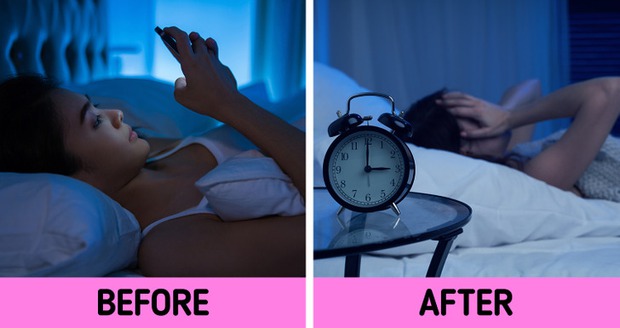 4 tác hại do dùng điện thoại trước khi đi ngủ, kiềm chế một chút là có hại cho sức khỏe - Ảnh 2.
