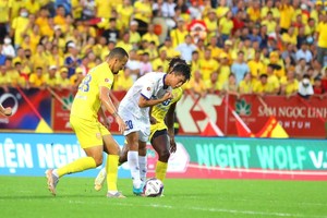 Vòng 12 V-League: Sông Lam Nghệ An và những niềm hy vọng mới