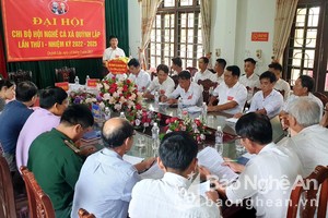 Đại hội Hội nghề cá tỉnh Nghệ An