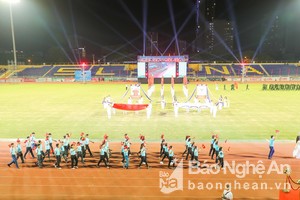 Long trọng Lễ khai mạc Đại hội Thể dục thể thao tỉnh Nghệ An năm 2022