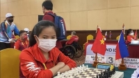 Đoàn Việt Nam tạm dẫn đầu môn cờ vua tại ASEAN Para Games 2022