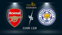 Link xem trực tiếp Arsenal vs Leicester (21h00 ngày 13/8) vòng 2 Premier League