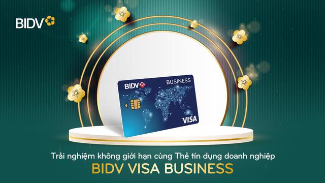 BIDV Visa Business: Giải pháp tài chính toàn diện và linh hoạt cho doanh nghiệp - Ảnh 1.