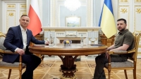 Tổng thống Ba Lan đến Ukraine, tập trung vào viện trợ quân sự