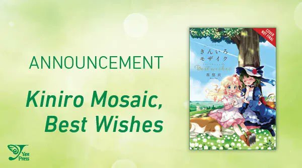 Kiniro Mosaic, manga Best Wishes