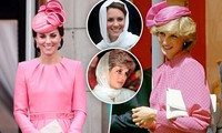 Những lần Công nương Kate 'lên đồ' lấy cảm hứng từ mẹ chồng - Công nương Diana