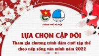 Hà Nội thực hiện chương trình đám cưới tập thể theo nếp sống văn minh năm 2022