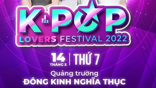 Nhiều chương trình hấp dẫn tại K-pop Lovers Festival 2022