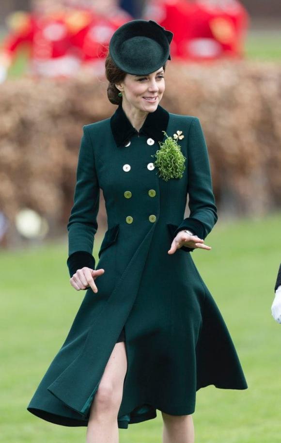 hoàng gia, thời trang hoàng gia, công nương Kate Middleton, Kate Middleton, Kate Middleton thích mặc màu xanh lá cây, thời trang Kate Middleton