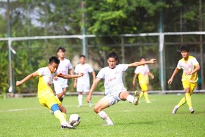 Bán kết U17 Quốc gia 2022: Chung kết sớm U17 Sông Lam Nghệ An và U17 PVF
