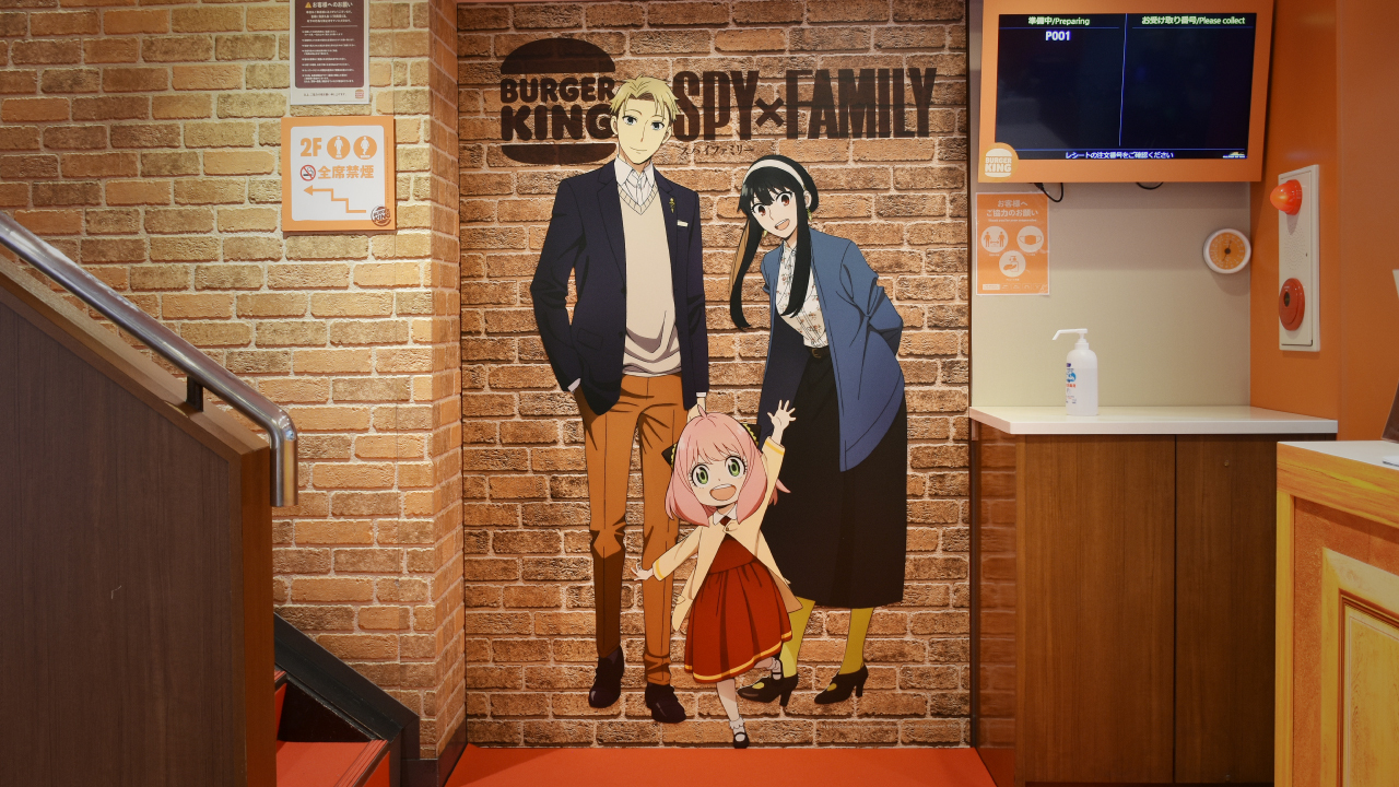   Burger King Nhật Bản x SPY x FAMILY