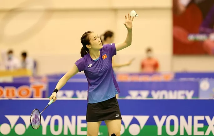 Nguyễn Thùy Linh xuất sắc giành vé vào chung kết Vietnam Open 2022 - Ảnh 1.